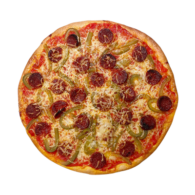 Pizza chorizo & poivron