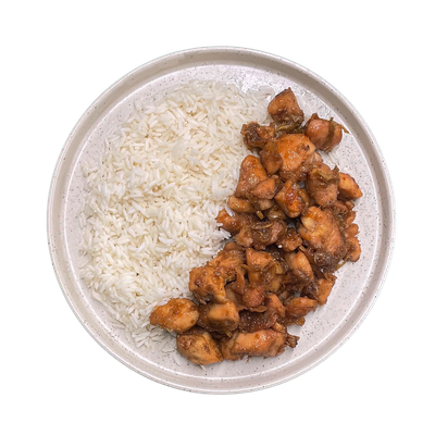 Poulet au gingembre et riz