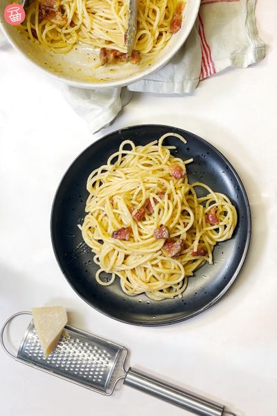 Spaghetti alla Carbonara, la vraie recette italienne